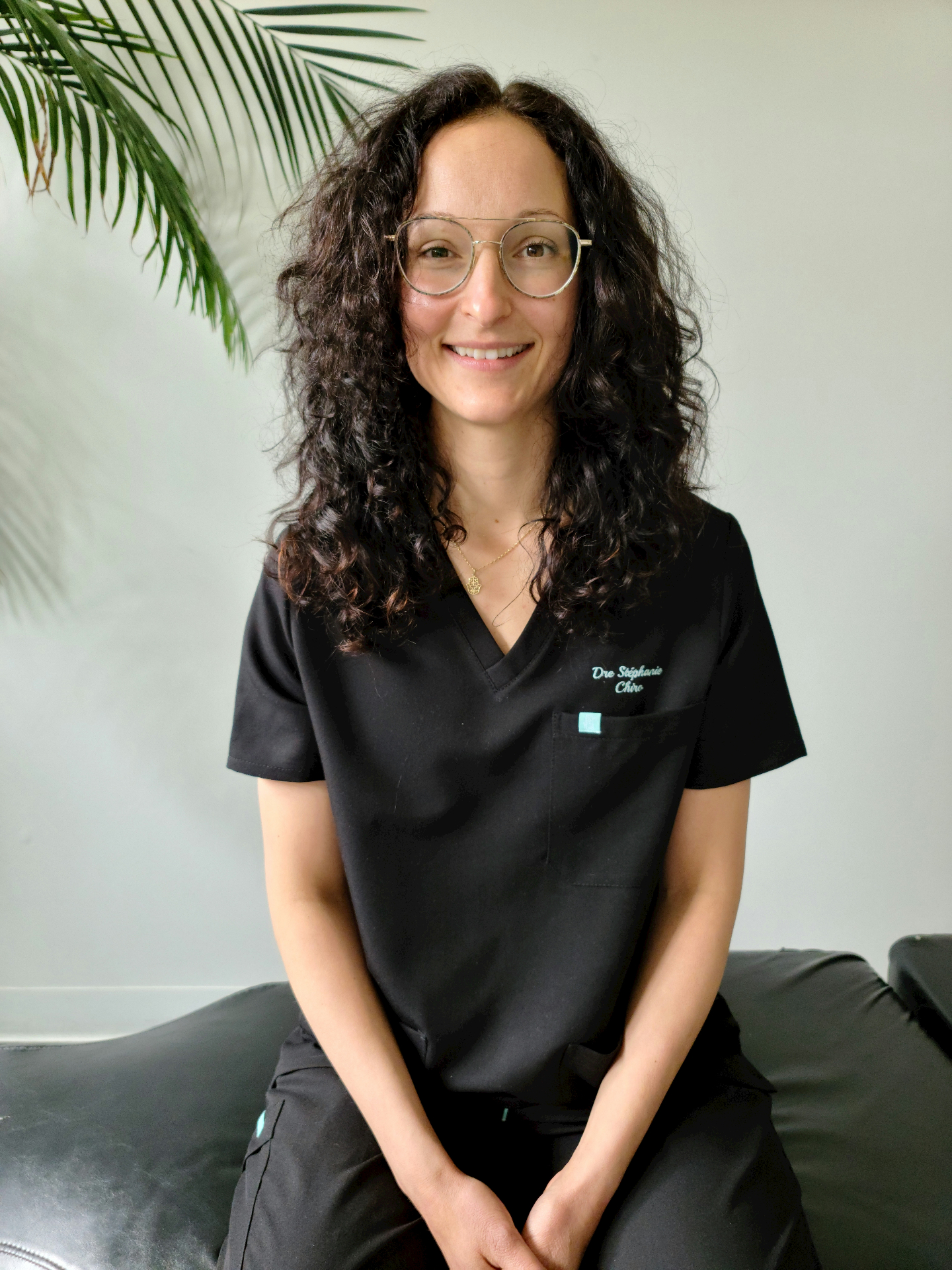 Smiling occupational therapist in her practice